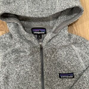 Patagonia Women’s Heather Gray Full-Zip Hoodie